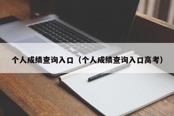 个人成绩查询入口（个人成绩查询入口高考）