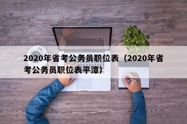 2020年省考公务员职位表（2020年省考公务员职位表平潭）