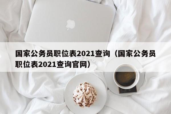 国家公务员职位表2021查询（国家公务员职位表2021查询官网）