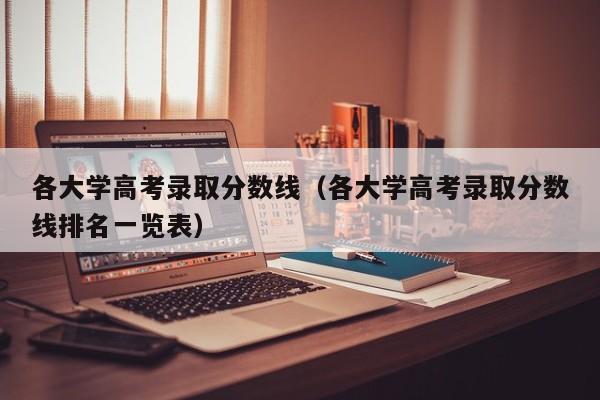 各大学高考录取分数线（各大学高考录取分数线排名一览表）