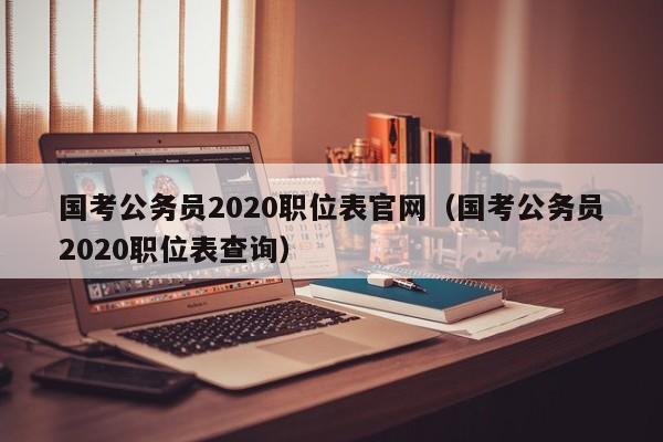 国考公务员2020职位表官网（国考公务员2020职位表查询）