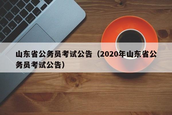 山东省公务员考试公告（2020年山东省公务员考试公告）